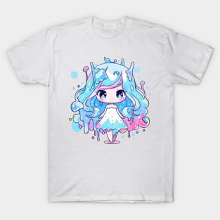 Chibi style Slime Queen Creature T-Shirt